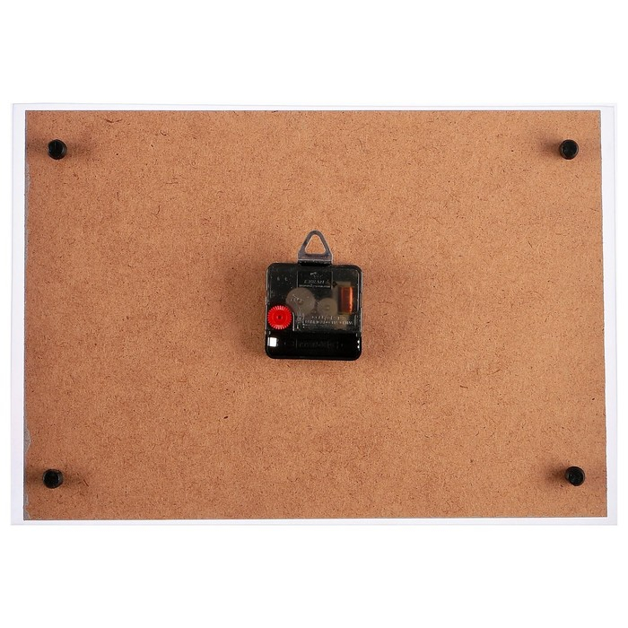 Часы-картина настенные, интерьерные "Тюльпаны", бесшумные, 25 х 35 см