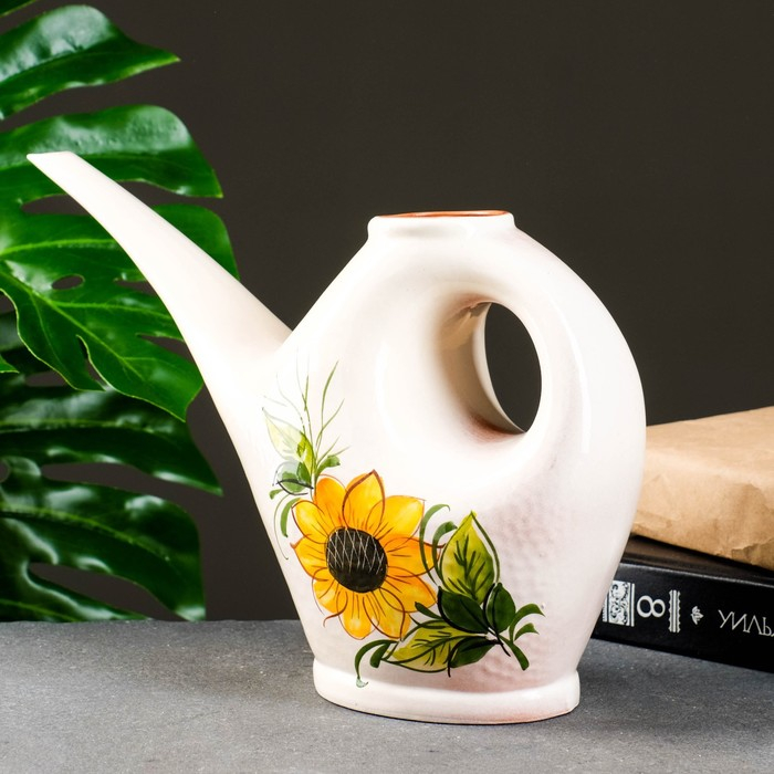 Фигурное кашпо  Фигурное кашпо "Лейка" 20 х 9 х 31 см МИКС