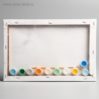 Картина по номерам для детей "Анна и Эльза" 20х30 см, Холодное сердце