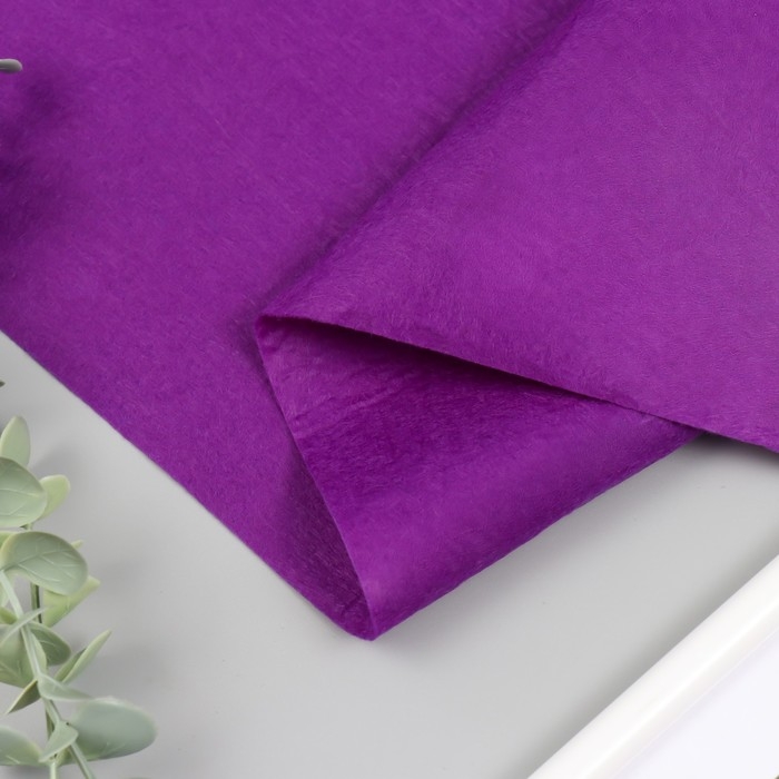 Фетр мягкий 1 мм в рулоне Фетр мягкий 1 мм в рулоне "Фиолетовый" 50х70 см
