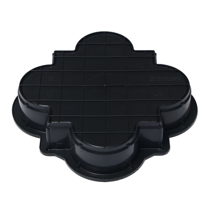 Форма для тротуарной плитки «Клевер краковский малый», 21,5 × 21,5 × 4 см, гладкий, 1 шт.