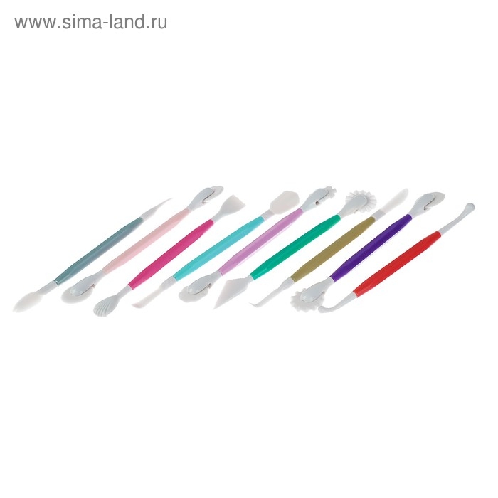 Набор инструментов 9 штук для лепки из глины, пластилина, пластики Набор инструментов 9 штук для лепки из глины, пластилина, пластики