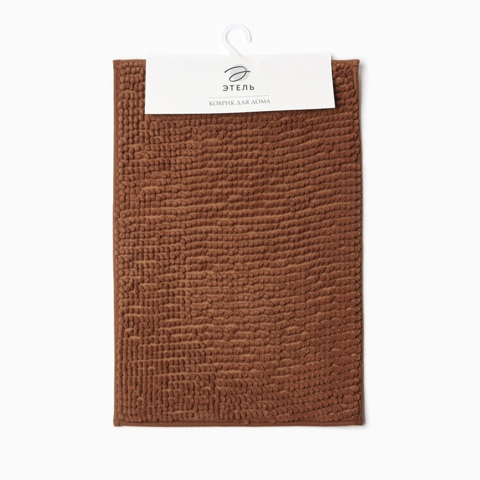 Коврик для ванной Этель Букли цвет кофе, 38х58 см Коврик для ванной Этель Букли цвет кофе, 38х58 см