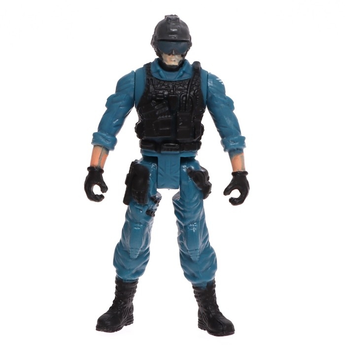 Фигурка героя «Отряд альфа», с аксессуарами, 10х5 см, МИКС Фигурка героя «Отряд альфа», с аксессуарами, 10х5 см, МИКС