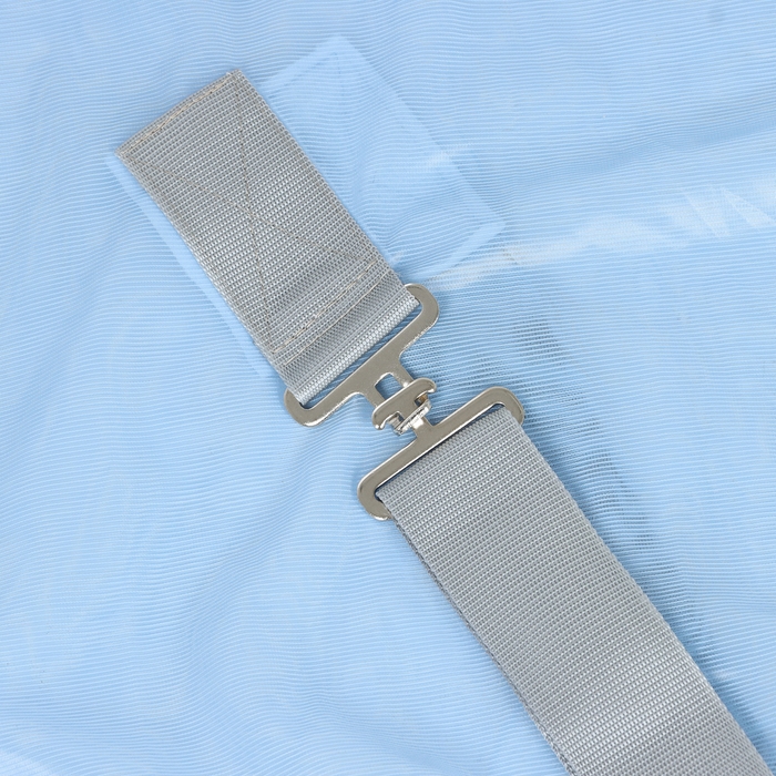 Попона москитная с подпузными ремнями, голубой, 155 см Попона москитная с подпузными ремнями, голубой, 155 см