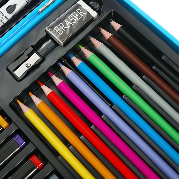 Набор для рисования Calligrata Набор для рисования Calligrata "Космонавт", cиний кейс