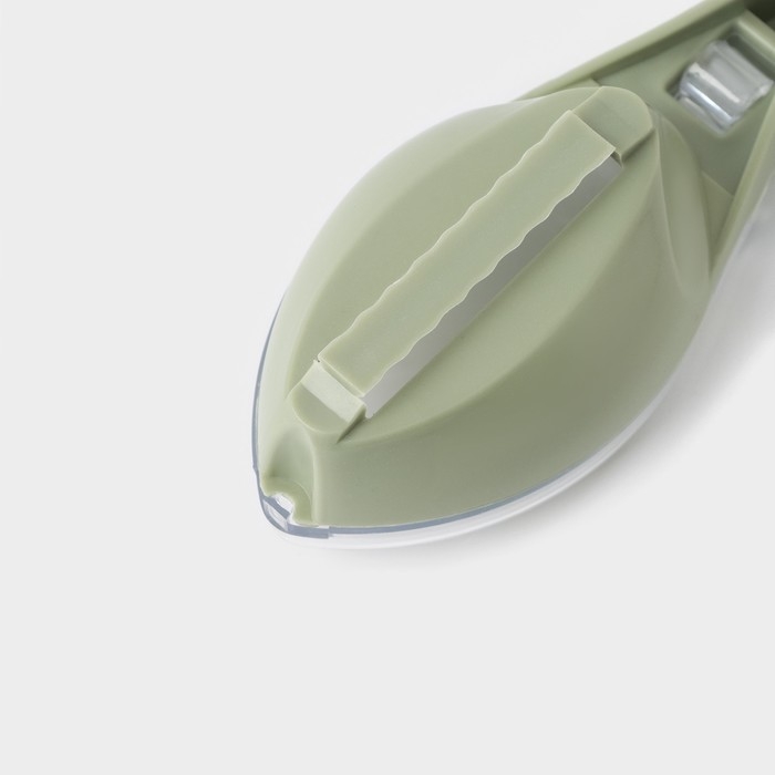 Рыбочистка Fishka, 15,5 см, цвет оливковый Рыбочистка Fishka, 15,5 см, цвет оливковый