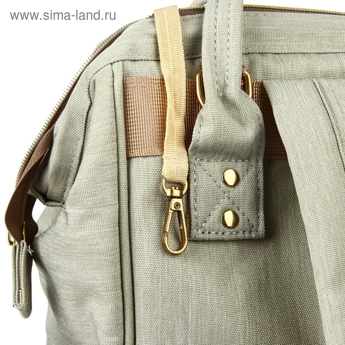 Сумка рюкзак для мамы и малыша, цвет серый/желтый Сумка рюкзак для мамы и малыша, цвет серый/желтый