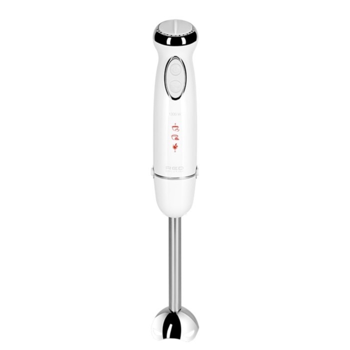 Блендер RED Solution RHB-2972, погружной, 1300 Вт, 0.5/0.6 л, режим  Блендер RED Solution RHB-2972, погружной, 1300 Вт, 0.5/0.6 л, режим "турбо", белый