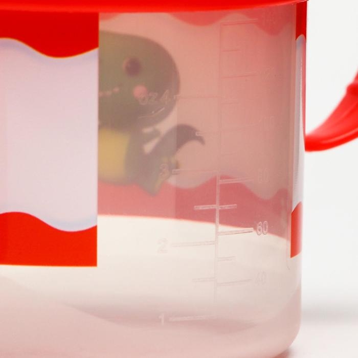 Поильник детский с твёрдым носиком «Kids подарок», 140 мл., с ручками, цвет красный Поильник детский с твёрдым носиком «Kids подарок», 140 мл., с ручками, цвет красный