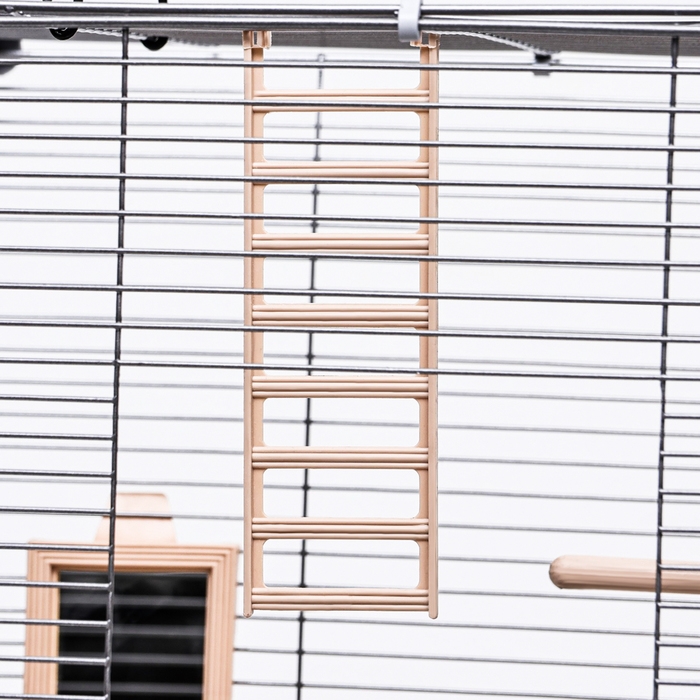 Клетка для птиц Клетка для птиц "Пижон" №101-Б, разборная, 42 х 30 х 65см (укомплект.) бежевая