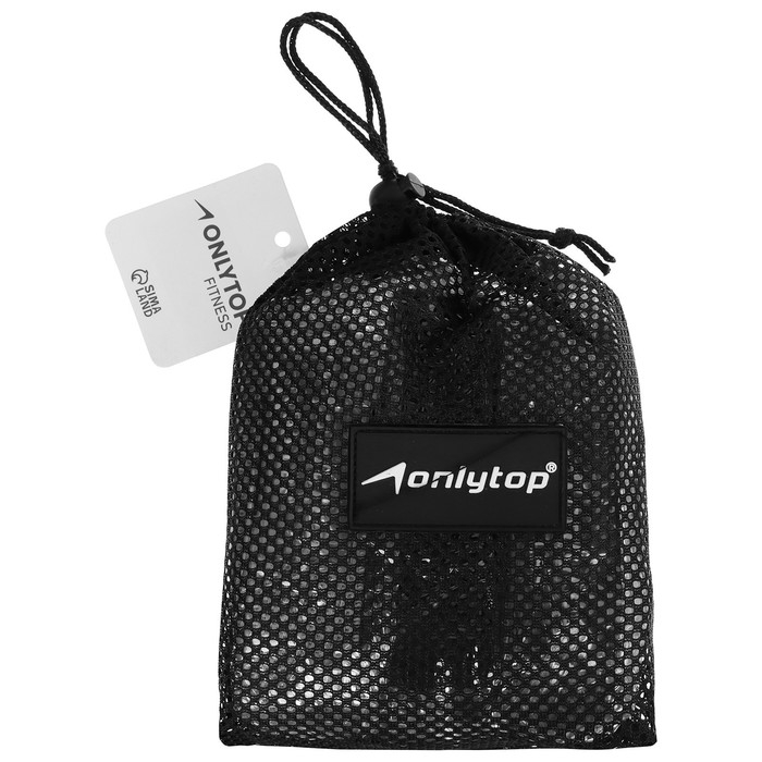 Набор из 3 петель для фитнеса ONLYTOP: нагрузка 18, 27, 36 кг, 204х4 см Набор из 3 петель для фитнеса ONLYTOP: нагрузка 18, 27, 36 кг, 204х4 см