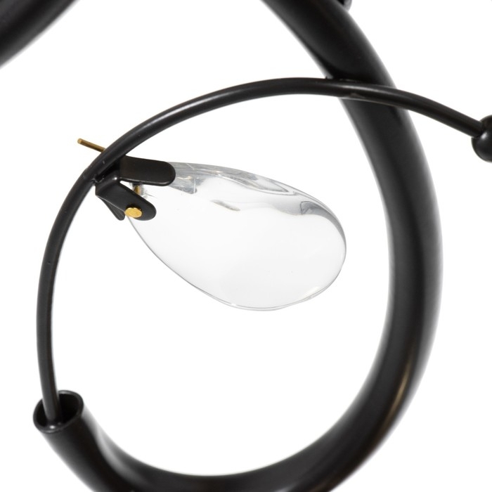 Люстра Люстра "Рони" 5хЕ27 40Вт черный 62х62х23см BayerLux