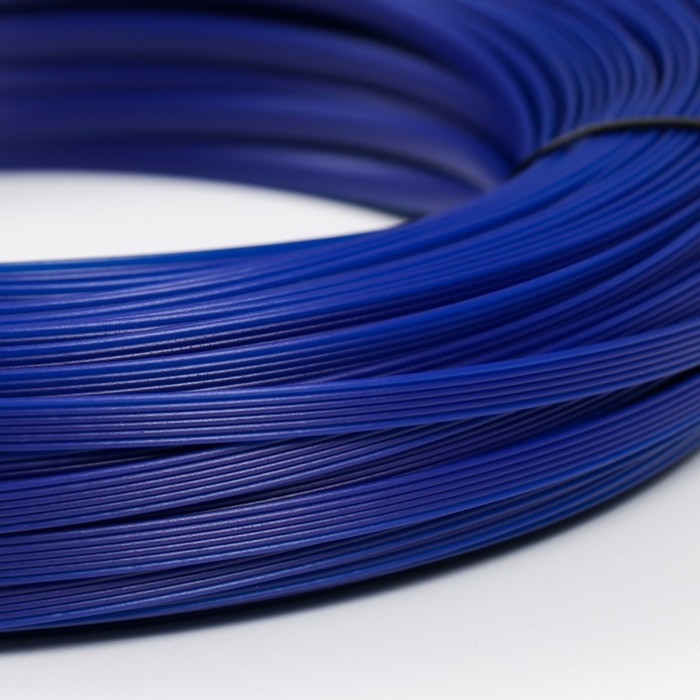 Ротанг искусственный 8 мм 100 м волна (синий) Ротанг искусственный 8 мм 100 м волна (синий)