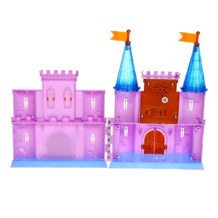 Замок для кукол, с фигурками, свет, звук, с аксессуарами Замок для кукол, с фигурками, свет, звук, с аксессуарами