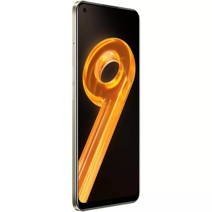 Смартфон Realme 9, 6.4 Смартфон Realme 9, 6.4", SAmoled, 2 sim, 6 Гб, 128 Гб, 108 Мп, 16 Мп, 5000 мАч, NFC, золотой
