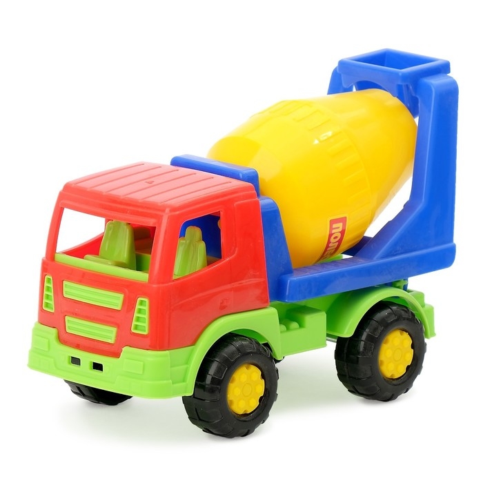 Автомобиль-бетоновоз «Тёма», цвета МИКС Автомобиль-бетоновоз «Тёма», цвета МИКС