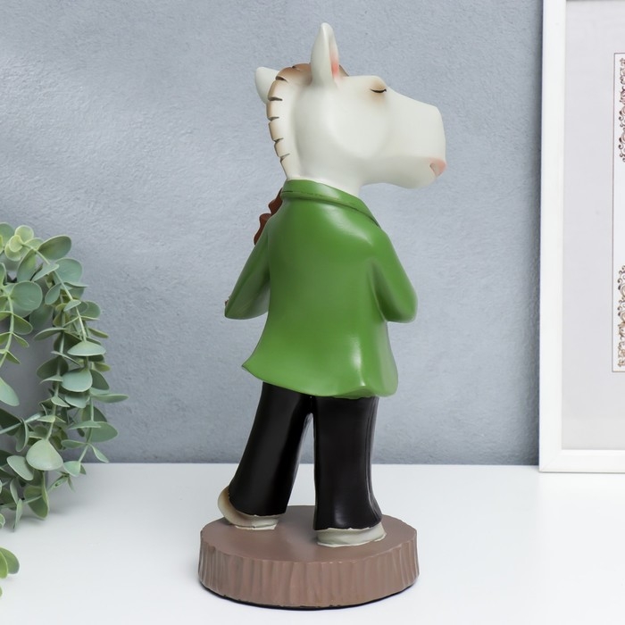 Сувенир полистоун Сувенир полистоун "Бременские музыканты. Конь со скрипкой" 31,5х15х15,5 см