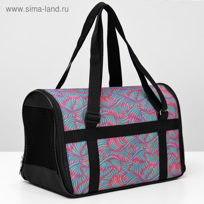 Сумка - переноска для животных, раскладная, нейлон, 35 х 20 х 22 см, микс расцветок Сумка - переноска для животных, раскладная, нейлон, 35 х 20 х 22 см, микс расцветок