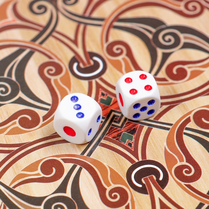 Нарды деревянные большие, с шашками Нарды деревянные большие, с шашками "Змея с Черепом", настольная игра, 60 х 60 см