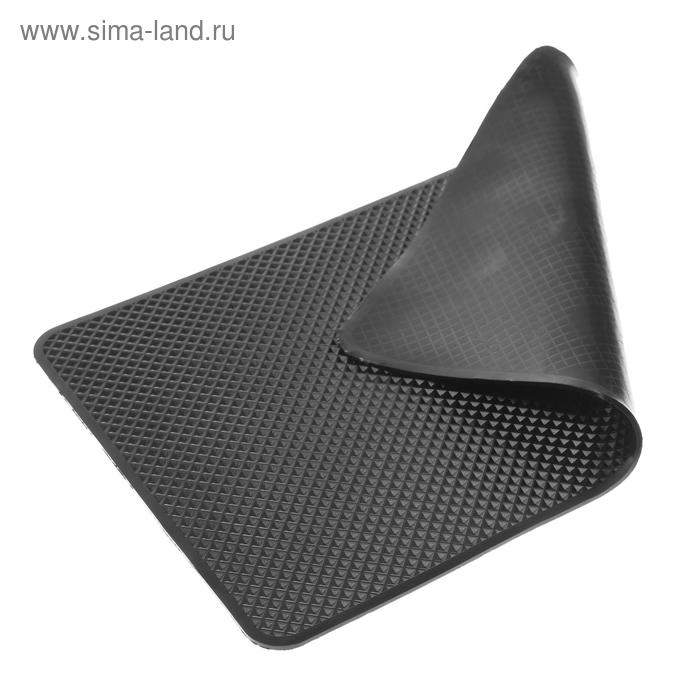 Коврик противоскользящий, 20×13 см, черный Коврик противоскользящий, 20×13 см, черный