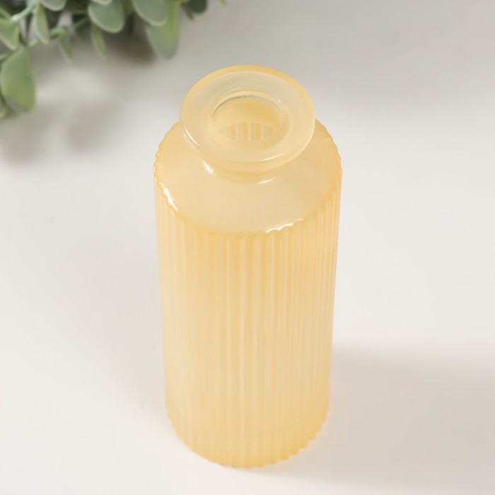 Диффузор для эфирных масел Диффузор для эфирных масел "Вертикаль" 135 мл матовый жёлтый 5х5х13 см