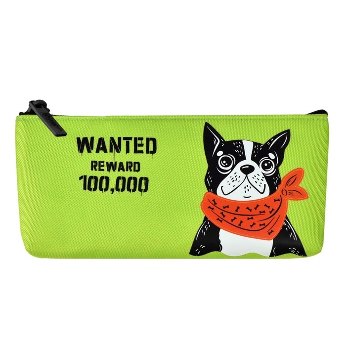 Пенал мягкий, 1 отделение, 85 х 200 х 25 мм, объёмный, Феникс Пенал мягкий, 1 отделение, 85 х 200 х 25 мм, объёмный, Феникс "Бандана бэнд" зелёный 61301