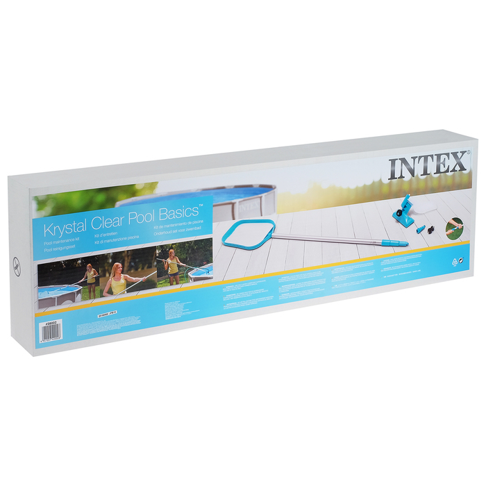 Набор для чистки бассейна: пылесос, сачок, 239 см, 28002 INTEX Набор для чистки бассейна: пылесос, сачок, 239 см, 28002 INTEX