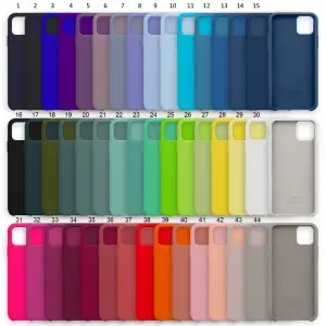 Чехол для iPhone 11 Pro Max Silicone Сase APL WS (с лого)