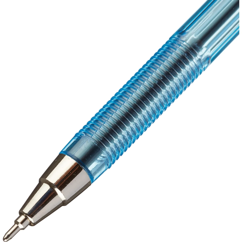 Ручка шариковая неавтомат. Attache AA-927 игол.након,син ст0,38/0,5мм