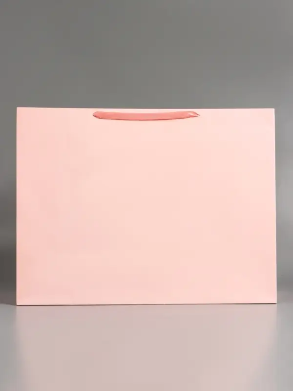 Пакет ламинированный горизонтальный "Розовый", XXL  61 х 46 х 20 см