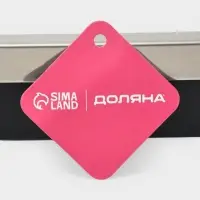 Водосгон для пола с металлическим черенком, основание нержавеющая сталь, одинарная резинка, 55 см