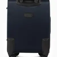 Чемодан на колёсах TEXTURA, с увеличением, кодовый замок, 36&times;25&times;58 см, 20", синий