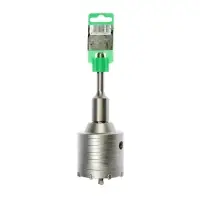 Коронка буровая в сборе ТУНДРА, SDS-plus, М22&times;65 мм