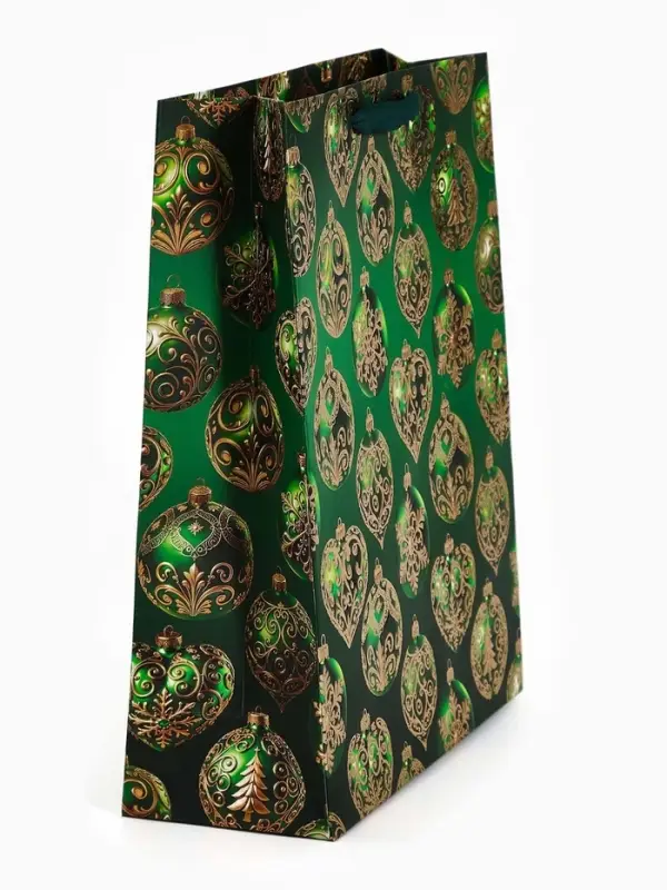 Пакет подарочный «Новогодний» 32×26×10 см Пакет подарочный «Новогодний» 32×26×10 см