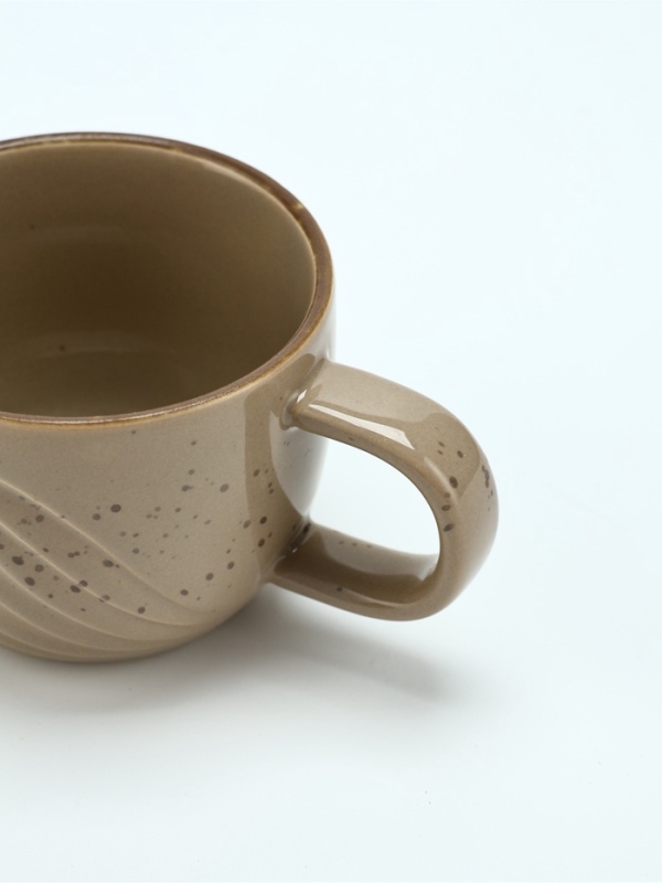 Чайная пара Dolce Ceramo. «Песчаный берег», 2 предмета: кружка 200 мл, блюдце d=10 см Чайная пара Dolce Ceramo. «Песчаный берег», 2 предмета: кружка 200 мл, блюдце d=10 см