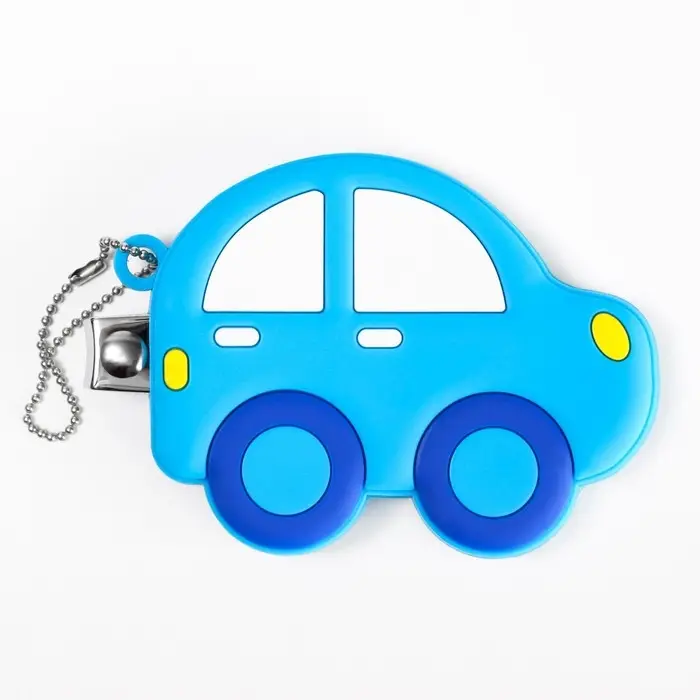 Детские, маникюрные щипчики - книпсеры «Малыши» с резиновой игрушкой, МИКС