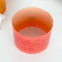 Форма бумажная для кулича «Красная Пасха», 13.4×10 см, МИКС