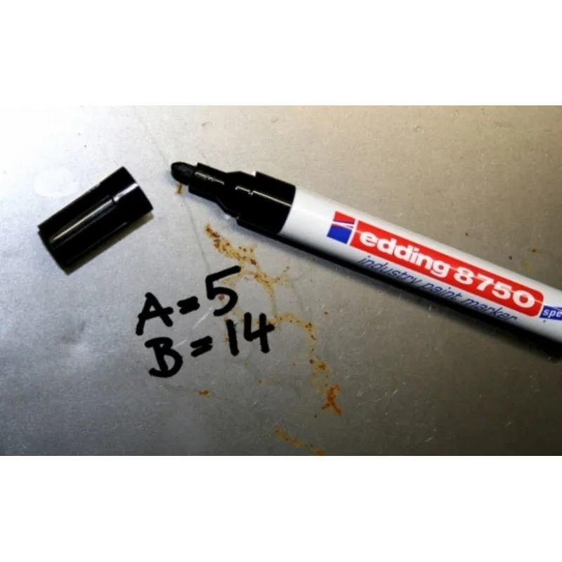 Маркер для промышленной графики EDDING E-8750/3 синий 2-4мм