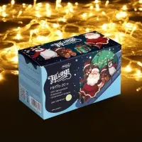 Гирлянда &laquo;Нить&raquo; 20 м, IP20, прозрачная нить, 200 LED, 8 режимов, 220 В, свечение тёплое белое