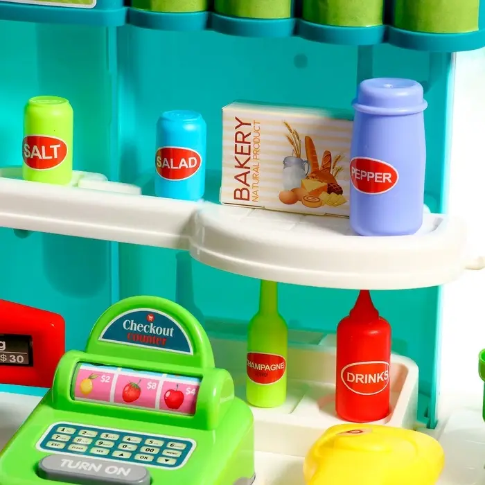 Игровой набор «Магазин» в чемоданчике, с аксессуарами Игровой набор «Магазин» в чемоданчике, с аксессуарами