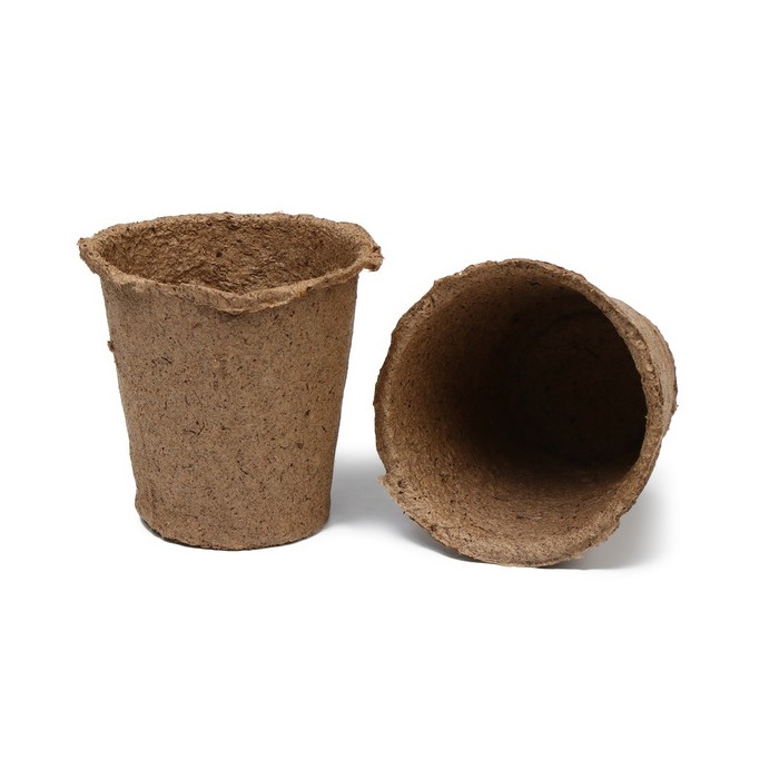 Торфяной горшок, 250 мл, 8 × 8 см, набор 20 шт., Greengo Торфяной горшок, 250 мл, 8 × 8 см, набор 20 шт., Greengo