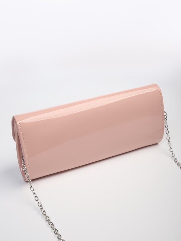 Сумка женская на магните, цвет розово-персиковый