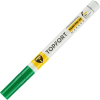 Маркер лаковый Topfort Paint 1 мм зеленый
