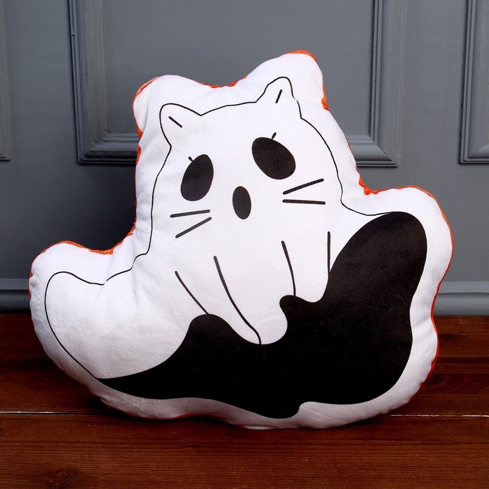 Мягкая игрушка «Привидение» с ушками, цвет белый Мягкая игрушка «Привидение» с ушками, цвет белый