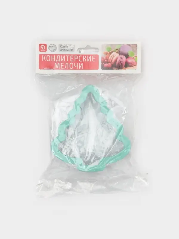 Форма для вырезания печенья Доляна «Ёлка», 9.7×5×10.7 см, МИКС Форма для вырезания печенья Доляна «Ёлка», 9.7×5×10.7 см, МИКС