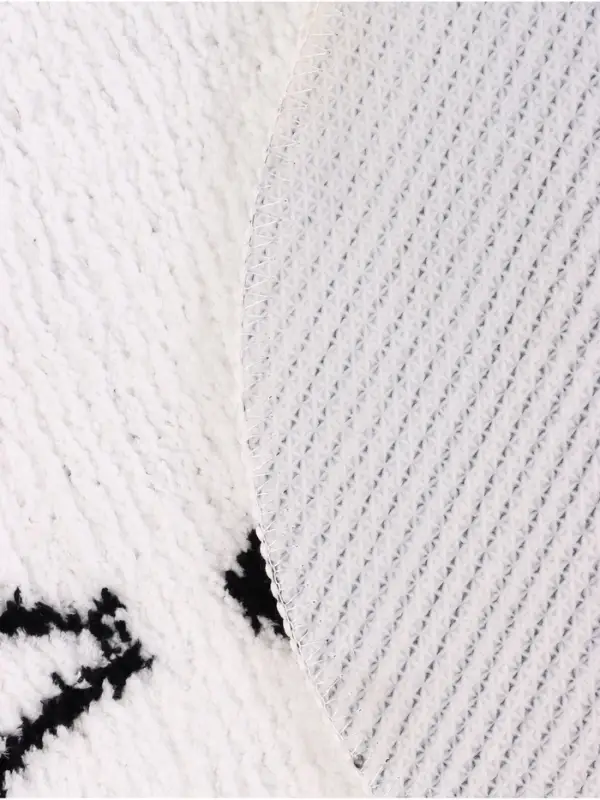 Коврик Доляна White Cat, 50.5&times;61 см, ворс 1.5 см, микрофибра, белый