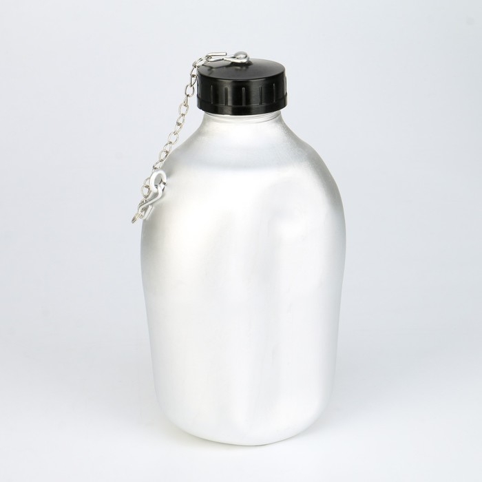 Фляга походная  Фляга походная "Аdventure" 1,3л, цвет серебристый, в чехле