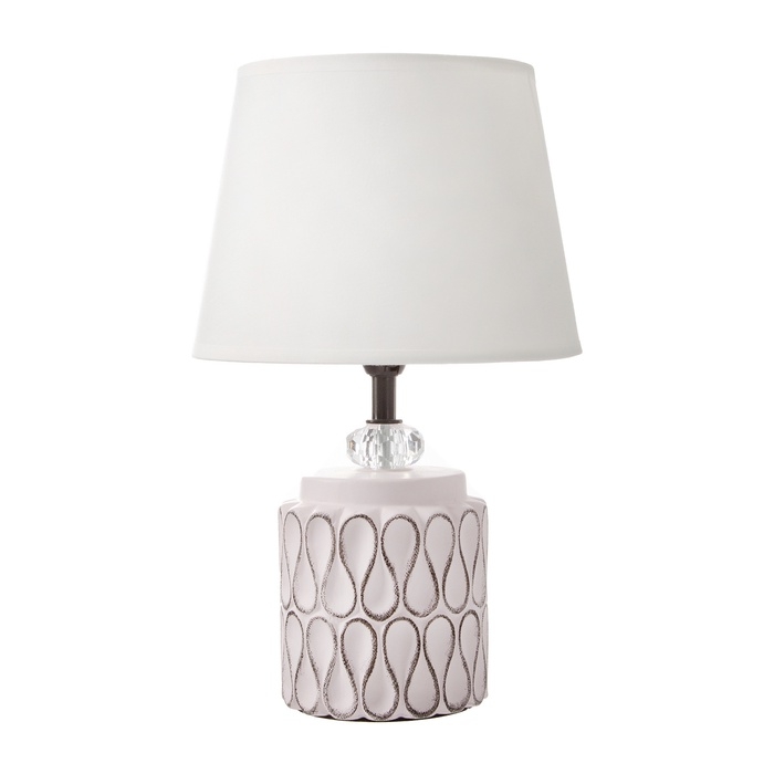 Лампа настольная Лампа настольная "Медитация" 1х40Вт Е14 розовый 20х20х35см