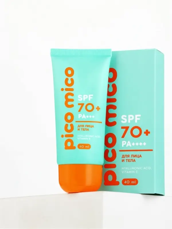 Крем солнцезащитный для лица и тела, SPF 70, 40 мл, PICO MICO